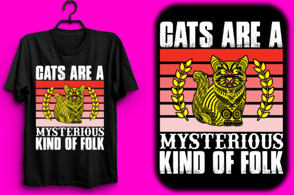 Cats Are a Mysterious Kind of Folk Graphics