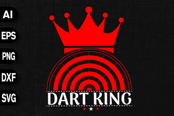Dart King Dart Lover Design Graphics