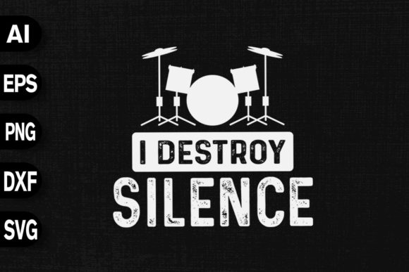 I Destroy Silence - Funny Drummer