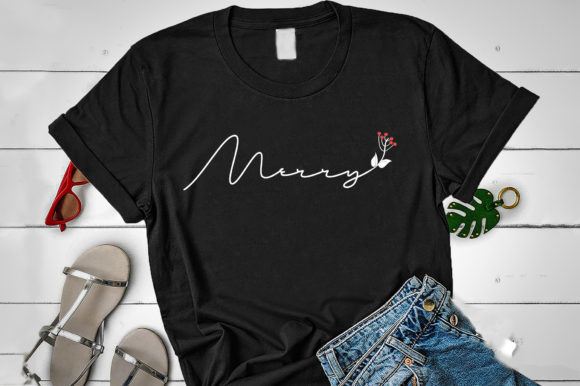 Merry Tshirt Design: Graphics for T-Shirt Designs