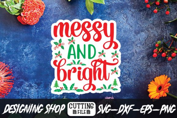 Messy and Bright Sticker Graphics