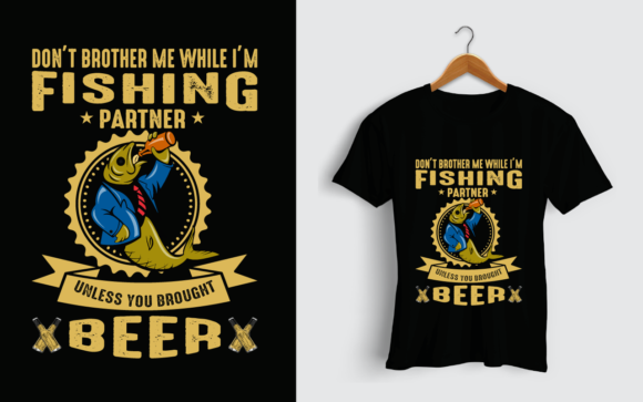 New Fishing T-Shirts Design Trampleted Graphics