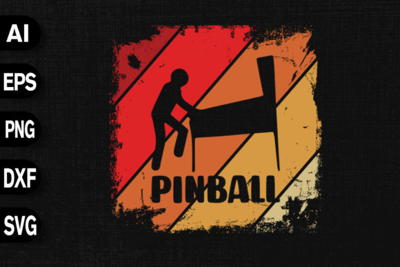 Pinball Champion Vintage Graphics & T-Shirt Designs